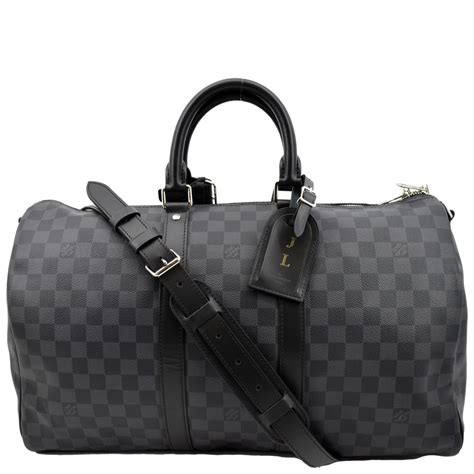 Keepall 45 Bandoulière My LV Heritage Damier Graphite Canvas